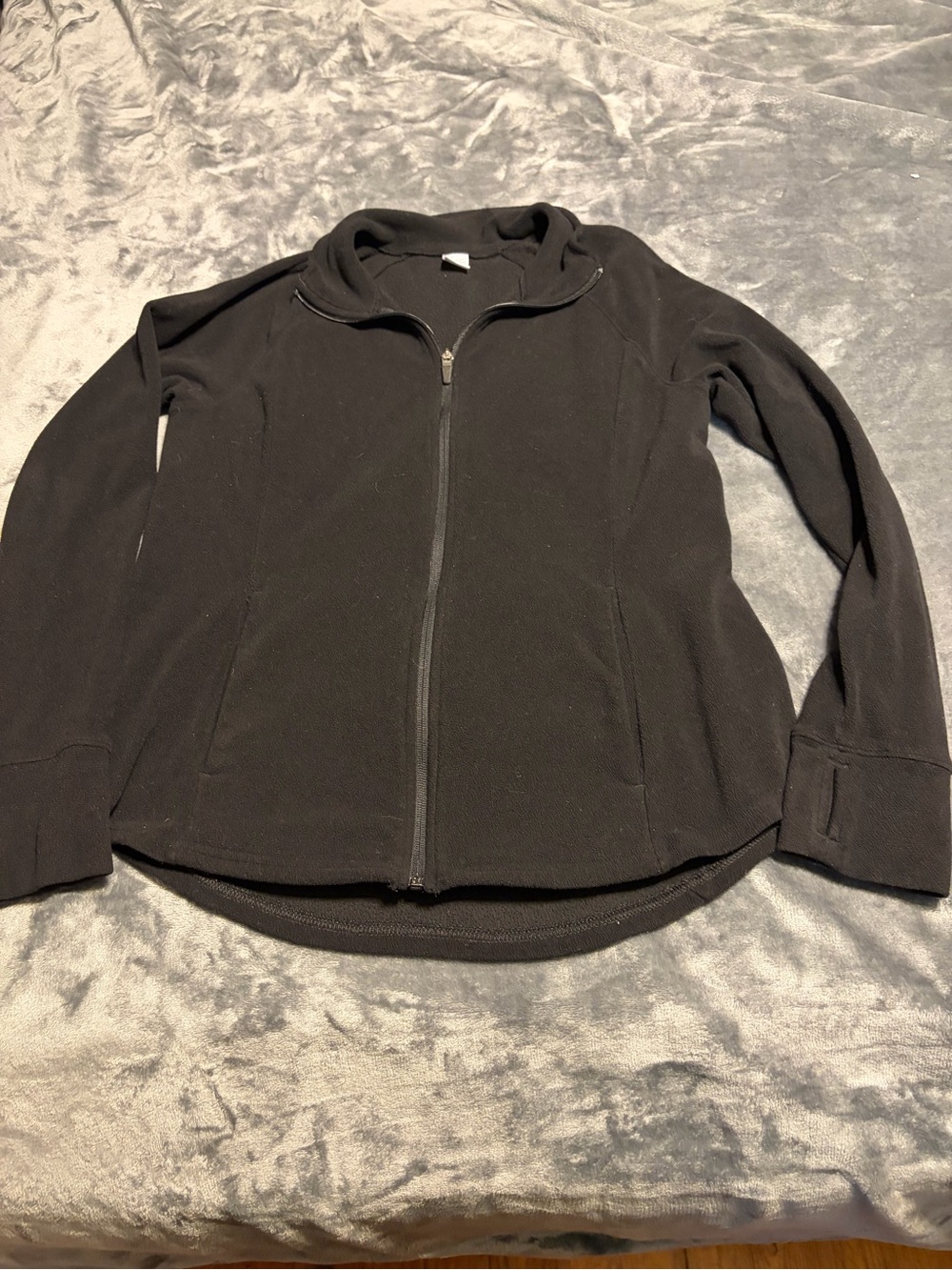 Old Navy Black Full-Zip Utility Jacket